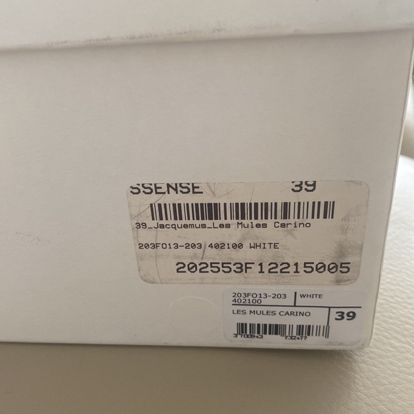 JACQUEMUS Les Mules Carino, open toe sandals sz 39. ✨ - Picture 10 of 10